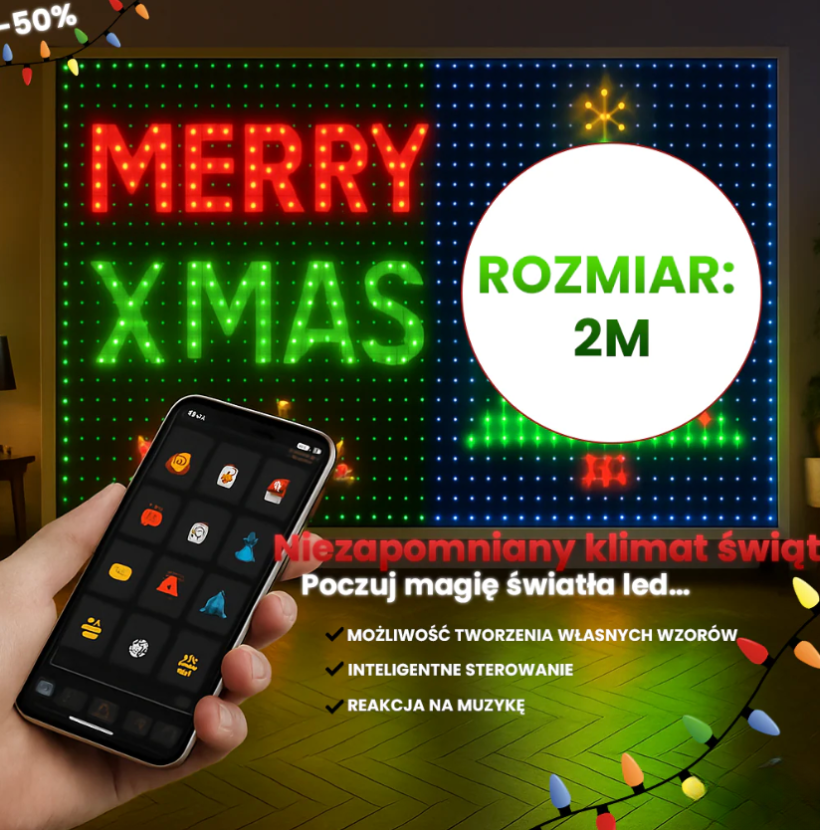 LumiPanel Pixel™ - Inteligentne lampki LED